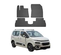 OMAC Alfombrillas de Goma Compatibles con Citroen Berlingo Multispace 2018-2026 Matten Negro 4X
