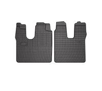 OMAC Alfombrillas de Goma Compatibles con Man TGA TGL TGX TGM Schlafkabine 2000-2019 Negro 2X