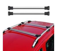 OMAC, baca, portaequipajes, Compatible con Mercedes Vito Viano W639 2003-2014, Aluminio, Gris