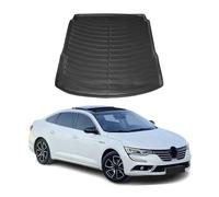 OMAC Bandeja Maletero Alfombrilla Compatible con Renault Talisman 2016-2024 Negro TPE