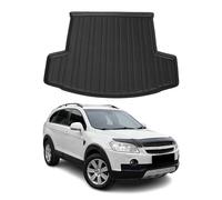 OMAC Bandeja Maletero Bandeja Carga Compatible con Chevrolet Captiva 2006-2015 Goma TPE Negro
