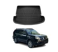 OMAC Bandeja Maletero Bandeja Carga Compatible con Nissan X-Trail T32 2014-2021 7Sitz Goma Negro
