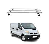 OMAC Barras de Techo de Aluminio para Ford Kuga III 2019-2026 - City Crash - ISO/Pas 11154:2006 - con Cerradura - Carga máx 75 kg - 2 Barras Negro