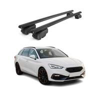 OMAC Barras de Techo Transversales de Aluminio para Cupra Leon Sportstourer/Lean ST 2020-2026 - City Crash - ISO/Pas 11154