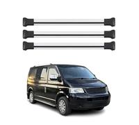 OMAC Barras de Techo Transversales de Aluminio para VW T5 T6 Transporter Multivan Caravelle 2003-2024 - TÜV/DIN 75302