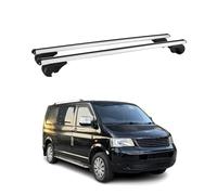 OMAC Barras de Techo Transversales de Aluminio para VW T5 T6 Transporter Multivan Caravelle 2003-2024 - TÜV/DIN 75302