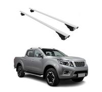 OMAC Barras de Techo Transversales para Nissan Navara II III 2005-2023 - TÜV/DIN 75302