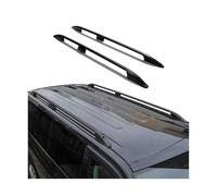 OMAC Barras portaequipajes de techo compatibles con VW Caddy 2010-2015 L1 corto aluminio negro