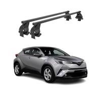 OMAC Barras transversales Menabo Compatible con Toyota C-HR 2016-2023 Negro