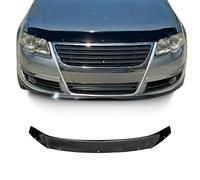 OMAC Deflector de capó protector contra impactos de piedras, compatible con VW Passat B6 2005-2010, color negro, 7505204