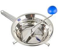 OMAC Emanuel 190 Pasapurés, Metal, Gris, 24 cm