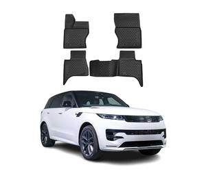 Omac GmbH Alfombrillas de coche para todo tipo de clima para Sport 2013-2020, ajuste 3D, borde alto, alfombrillas de goma, para todo tipo de clima, 4 piezas, color negro