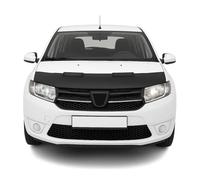 OMAC Haubenbra Steinschlagschutz Bonnet Bra compatible con Dacia Sandero 2008-2012 Negro Halb