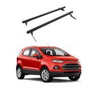 OMAC Heavy Duty Barras de Techo Transversales Compatibles con Ford Ecosport II 2014-2023 - 2 Stangen - Aluminio Negro