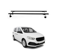 OMAC Heavy Duty Barras de Techo Transversales Compatibles con Mercedes Citan W420 2021-2026 - 2 Stangen - Acero Negro