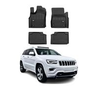 OMAC Premium Alfombrillas De Coche Compatible con Jeep Grand Cherokee 2013-2015 Goma 4X