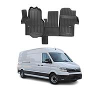OMAC Premium Alfombrillas De Coche Compatible con Man TGE 2017-2024 Negro TPE Goma 1Pza
