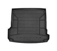 OMAC Premium Bandeja Maletero Alfombrilla Compatible con Audi Q7 4M 2015-2024 Negro TPE
