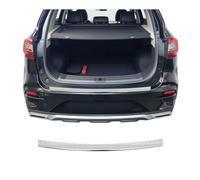 OMAC Protector Umbral Maletero Compatible con MG ZS SUV mk1 2018-2023 Cromado Acero INOX Brillante