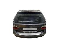 OMAC Protector Umbral Maletero Parachoques Compatible con BMW 3er E90 E91 Touring 2008-12 Acero INOX Cromado