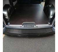 OMAC Protector Umbral Maletero Parachoques Compatible con Opel Vivaro C 2019-2026 L1 L2 RS Gebürstet Dunkel