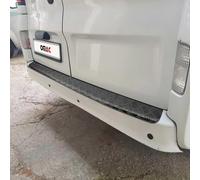 OMAC Protector Umbral Maletero Protector Parachoques Compatible con Renault Master 2010-2025 ALU Negro