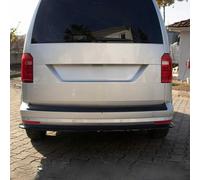 OMAC Protector Umbral Maletero Protector Parachoques Compatible con VW Caddy 2015-2020 ABS Negro 1tlg