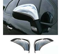 OMAC Tapas de espejo retrovisor compatible con Peugeot 308 I 2008 - 2014 | 2 piezas para espejo retrovisor de coche cubierta de carbono ABS