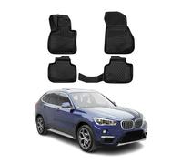 OMAC USA Juego Completo de Alfombrillas de Goma moldeadas 3D para BMW X1 F48 2016-2019
