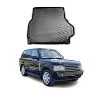OMAC USA tapete para Maletero de Goma Negra Moldeada 3D para Todo Tipo de Clima, Impermeable, Protector para Land Rover Range Rover L322 2003-2012