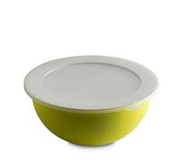 OMADA Design - Cuenco de cocina grande con tapa de 6,5 litros, antibacteriano, ligero, irrompible, apto para lavavajillas, línea Sanaliving