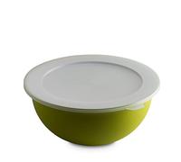 OMADA Design - Cuenco de cocina grande con tapa de 6,5 litros, antibacteriano, ligero, irrompible, lavable en lavavajillas, línea Sanaliving