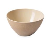 omada Design - Ensaladera de 3,5 l - Recipiente de plástico y Madera - Cuenco Duradero e irrompible - Fabricado en Italia - Línea Ecoliving