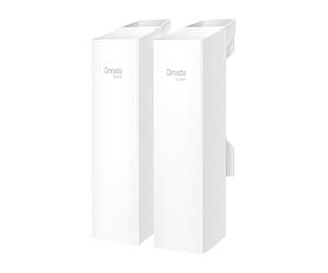 Omada Puente inalámbrico de 2,4 GHz 300 Mbps interior/exterior, hasta 500 m, 3 puertos Ethernet rápidos, sellado IP65, gestión remota, alimentación flexible, por TP-Link