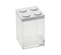 omada Recipiente para alimentos brick de 1L con tapa apilable y recipiente transparente - Línea Brickstore