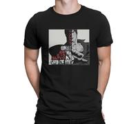 Omae WA Mou Shindeiru T Shirts Men's 100% Cotton Funny T-Shirt Round Collar Fist of The North Star tee Shirt Clothing Black S