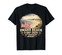 Omaha Beach 1944 Día D 2026 82 Aniversario Normandía D-Day Camiseta