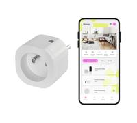 OMAJIN by Netatmo - Enchufe conectado (tipo E) programable con seguimiento de consumo, control remoto, contador de energía, apagado diferido, no requiere concentrador, WIFI/Bluetooth, 16A/3680W,