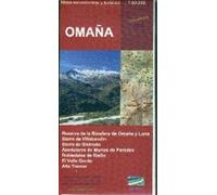 Omaña: Mapa Excursionista Y Turistico 1:50.000