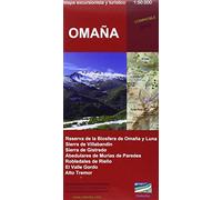 OMAÑA. MAPA EXCURSIONISTA Y TURÍSTICO (GUIAS VIAJE)