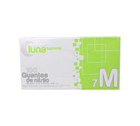 Omare Luna Supreme Guantes Desechables Negro Talla M Nitrilo 100 uds