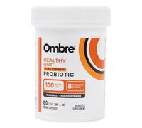 Ombre Probióticos Intestinales Saludables Para La Salud Digestiva, Promueve El Bienestar General Y La Regularidad Intestinal, 100 Mil Millones De Cfu, No Perecedero, 30 Porciones