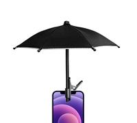 Ombrello Per Telefono,Copertura Parasole Regolabile Antiriflesso - Installazione Senza Utensi Cellulare - Per Esterno Viaggi Vacanze Spiaggia Piscina Estate Ciclismo Auto Interni Guardare Video E Foto