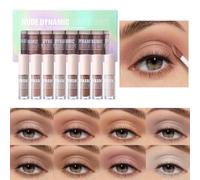 Ombretti Liquidi Opachi - Set Da 8 Colori Ad Alta Coprenza E Lunga | Durata Occhi Effetto Vellutato Impermeabile Cosmetici Per Donne, Feste, Cosplay, Halloween