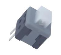 OMCFYSD 1PCS5.8 * 5,8 Interruptor de botón autoblocante sin Bloqueo Parche en el Lateral(5.8x5.8 Head 2 Pin tching)