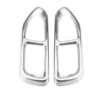 OMDHATU Autopartes para B&MW Serie 7 G11 G12 2016-2018 Silenciador Trasero De Coche Inoxidable Cubierta De Salida De Tubo De Escape Decoración De Embellecedor Tubo Escape Coche(Plata)
