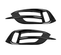 OMDHATU Luz Antiniebla Trasera Coche CubiertaDe Parrilla Embellecedora Parachoques Trasero Lámpara Antiniebla Rejilla Estilo Coche para Civic 10. ° 2016-2019(Color:Glossy Black)