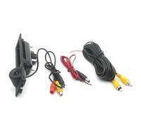 OMDHATU Para B&MW Serie 3 5 F10 F11 F30 F31 F32 X3 F25 X4 F26 X5 F15 X6 F16Cámara De Visión Trasera para Aparcamiento con Asa para Maletero De Coche Cámaras Marcha atrás para Coches(Black 2)