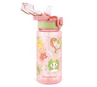 omedecal Botella de Agua, A Prueba de Fugas 600ml Botellas con Pajitas, Sin BPA con Asa, Apto para Lavavajillas - Zodíaco