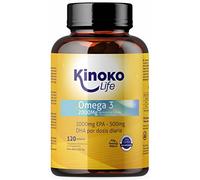 OMEGA 3 2000 mg | EPA 1000 mg |DHA 500 mg | 120 Cápsulas | Pescado Salvaje | Libre de Metales Pesados (Cadmio,Plomo y Mercurio) | Máxima Absorción | Para Colesterol,Vista y Corazón. Omega 3 capsulas